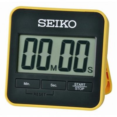 SEIKO DIGITAL TIMER นาฬิกาจับเวลาถอยหลังพร้อมขาตั้ง รุ่น QHY001Y