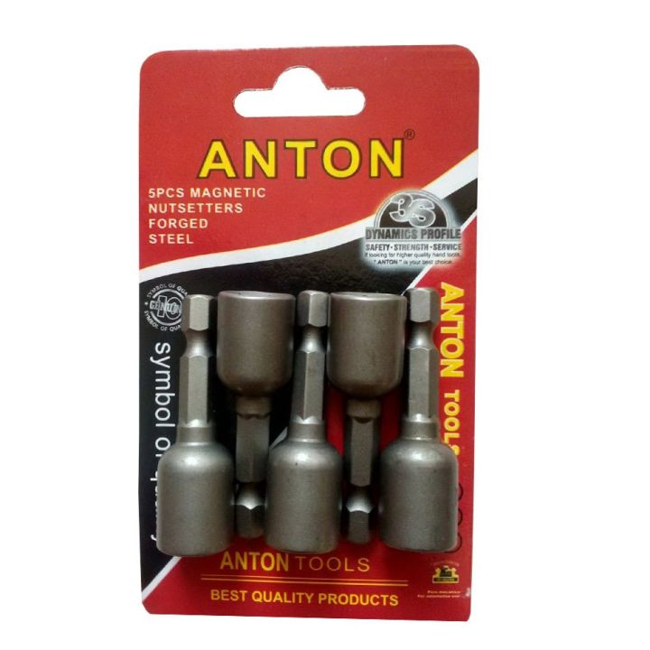 Anton บล็อคขันน็อตหลังคาเเบบยาว 8mm. (ตัวสั้น)