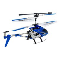 Uni โดรนบังคับ เครื่องบินบังคับ 3.5 Channel Infrared Mini Helicopterเฮลิคอปเตอร์บังคับวิทยุ(สีน้ำเงิน)