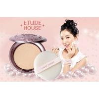 Etude House Secret Beam Powder Pact SPF 36 PA+++ 16 g แป้งเนื้อบางเบาประกายวิ้ง (#N02 Light Pearl Beige สำหรับผิวขาว)