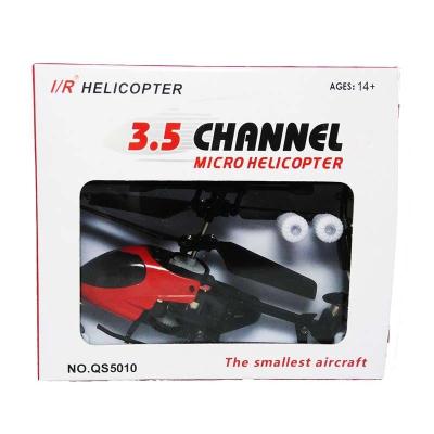 🟢 RC Helicopter เฮลิคอปเตอร์ คอปเตอร์บังคับ 3.5 แชลแนล เฮลิคอปเตอร์บังคับ สีแดง บินนิ่ง เสถียรภาพสูง Micro Helicopter Remote Control 3.5 Channel ของแท้มีประกัน