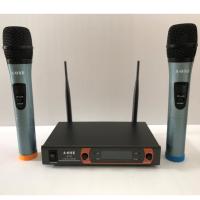 ไมโครโฟนไร้สาย/ไมค์ลอยคู่ UHF ประชุม ร้องเพลง พูด WIRELESS Microphone รุ่น A-ONE A-111