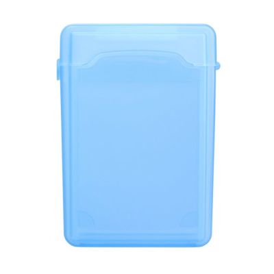 2.5Inch Full Case Protector Storage Box for Hard Drive IDE SATA Compact (สีฟ้า)