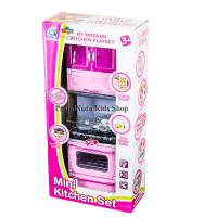 ProudNada Toys ของเล่นเด็กชุดครัวมินิ(สีชมพู) CHAOFENG TOYS MY MODERN KITCHEN PLAYSET NO.5602.