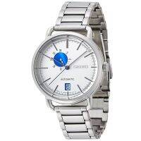 SEIKO SPIRIT Automatic Made in Japan สายสแตนเลส สีเงิน/สีน้ำเงิน รุ่น SCVE005