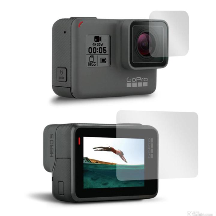 GoPro HERO5 Black Screen Protector ฟิล์มกระจก เลนส์ + หน้าจอ สำหรับ GoPro HERO5