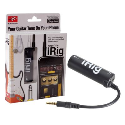 [ส่งเร็วพิเศษ!] iRig AmpliTube Effect Guitar อุปกรณ์เพิ่มเอฟเฟคเสียงต่อกีต้าร์ กับ iphone (Black)