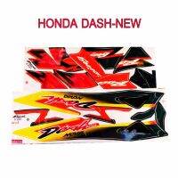 สติ๊กเกอร์ติดรถมอเตอร์ไซด์ สำหรับ HONDA DASH-NEW ปี2000สีเขียว