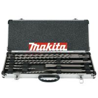 MAKITA ชุดดอกสว่านโรตารี่ SDS-PLUS 10ตัว/ชุด รหัส D-19174