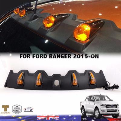 ชุดแต่ง Spoiler หลังคาพร้อมไฟ LEDสำหรับรถ Ford Ranger T6 Wildtrakปี 2015-2017 ยี่ห้อ FITT พร้อมอุปกรณ์ติดตั้งครบชุด