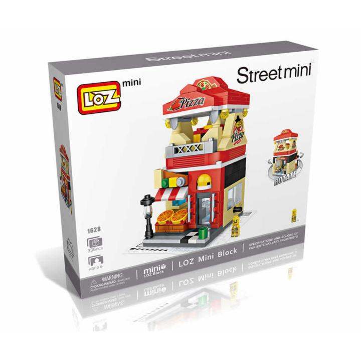 ตัวต่อ-ของเล่น-เลโก้-street-mini-pizza-shop-จำนวน-335-ชิ้น