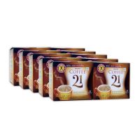 NatureGift Coffee 21 เนเจอร์กิฟ คอฟฟี่ ทเวนตี้ วัน 1 ชุด มี 10 กล่อง (กล่องละ 10 ซอง)