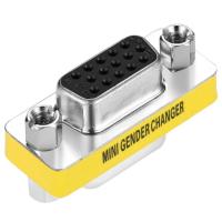 New Female to Female VGA HD15 Pin Gender Changer Convertor Adapter - intl