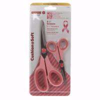 กรรไกร Mundial แพ็คคู่สำหรับงานตัดผ้า Lifetime Guarantee สีชมพู