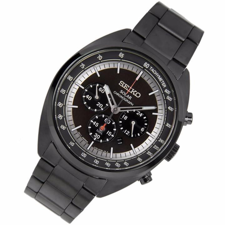 seiko-solar-นาฬิกาข้อมือผู้ชาย-chronograph-tachymeter-ssc623p1-ฺblack