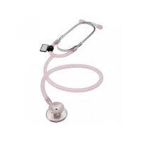 MDF หูฟังทางการแพทย์ Stethoscope Dual head 747#ICO (สีชมพูใส)