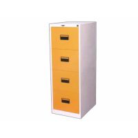 Raminthra Furniture ตู้เอกสารเหล็ก 4 ลิ้นชัก รุ่น DC- 4l ( สีส้ม/ขาว ) Cabinet