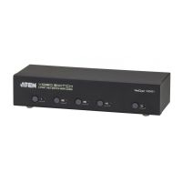 ATEN 4 Port VGA Switch with Audio รุ่น VS0401 (Black)