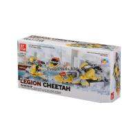 ProudNada Toys ของเล่นเด็กชุดตัวต่อเลโก้รถเครื่องบิน JIE STAR LEGION CHEETAH WARSHIP 52 PCS 29017-6