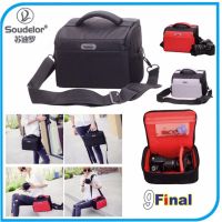 Soudelor Camera Bag by 9FINAL กระเป๋ากล้อง ดิจิตอล digital , MirrorLess DSLR แบบถือ และสะพายข้าง รุ่น 5002 - Black