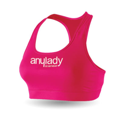Anyhead สปอร์ตบรา Anylady (Hot Pink) Size : M