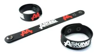 ASKING ALEXANDRIA ริสแบนด์ แอสกิงอะเล็กซานเดรีย  Wristband สายรัดข้อมือ กำไล วงร็อค พังค์ อีโม เดธเมทัล ป๊อป เกาหลี AAA121NA