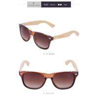 BEMUCNA Bamboo Sunglasses Men Wooden glasses  Brand Designer Original Wood Sun Glasses