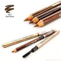 Sivanna Colors Story Waterproof Silky Eyebrow Pencil ES004 สิวันนา ดินสอเขียนคิ้ว ที่เขียนคิ้ว ซีเวียน่า ดินสอเขียนคิ้วกันน้ำ ติดทน (เบอร์ 3 Dark Brown)