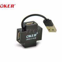 [ส่งเร็วพิเศษ!] OKER Hub 4 Port Usb V2.0 H-409 (Black)