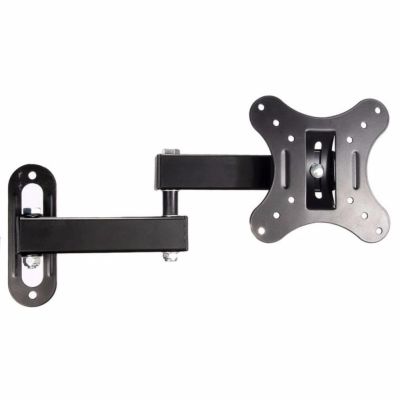 TV Wall Mount Bracket Tilt Swivel for Most 14 to 27-Inch Full Motion Extension Arm Articulating  LED TV Flat Panel Screen