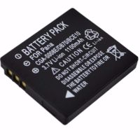 แบตเตอรี่กล้อง Panasonic Digital Camera Battery รุ่น  S008E / BCE10E (Black)