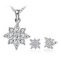 Trusty ชุดเครื่องประดับเงิน รุ่น Diamond Star 0938