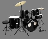 LanDwin กลองชุด 5 ใบ Drum Set 5 pcs 22"x16"x12LS-R/BK GPC 53-17 BK (สีดำ)