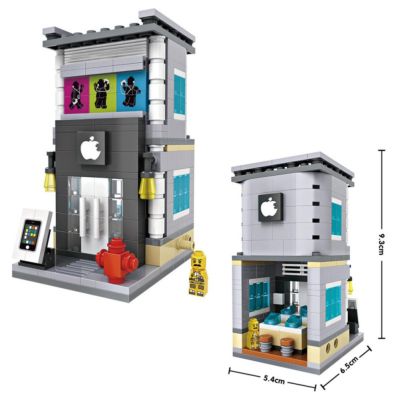 ตัวต่อ ของเล่น เลโก้ STREET MINI - APPLE STORE จำนวน 301  ชิ้น