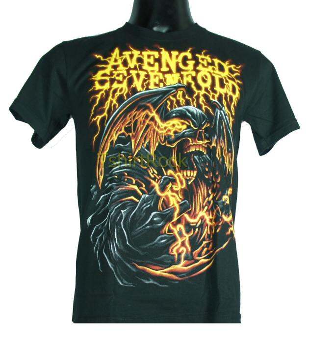 เสื้อวง-avenged-sevenfold-เสื้อยืดวงดนตรีร็อค-เสื้อร็อค-a7x1182-ส่งจาก-กทม