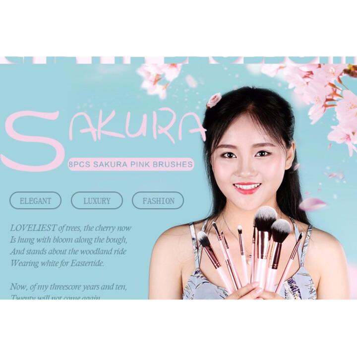 lady-q-professional-ชุดแปรงแต่งหน้า-8-ชิ้น-stt08p-ขนแปรงเนียนนุ่ม-แน่นหนา-คุณภาพดี-สีติดง่าย-ไม่หลุดร่อน-พร้อมกล่องหนังทรงกระบอก-สีโอรส