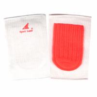 SPORT LAND สนับเข่า มีลูกฟูก SPL KneePad w/cushion No. 4022J WH-R 1 อัน