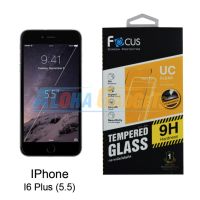 FOCUS ฟิล์มกระจกกันรอยโฟกัส iPhone 6 plus (TEMPERED GLASS) ไม่เต็มหน้าจอ