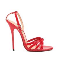 Customized Plus Size High Heels Sandals Women Fashion High-Heeled Shoes Ankle Strap Women Shoes Round Toe Stiletto Sandals Peep Toe Ladies Shoes