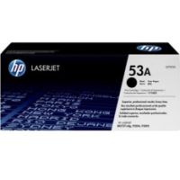 HP 53A Black LaserJet Toner Cartridge (Q7553A)