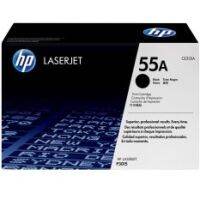 HP 55A Black LaserJet Toner Cartridge (CE255A)