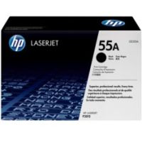 HP 55A Black LaserJet Toner Cartridge (CE255A)