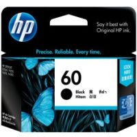 HP 60 Black Ink Cartridge (CC640WA)