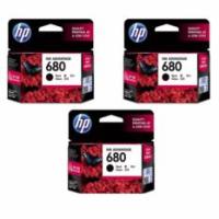 ตลับหมึก HP 680 Black Original Ink Advantage Cartridge 3 ตลับ