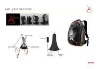 Lumi-Jack อุปกรณ์เรืองแสงสำหรับกระเป๋าเป้ รุ่น Backpack