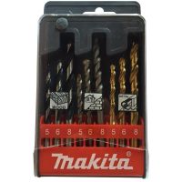 Makita ดอกสว่านเจาะเหล็ก, ไม้, ปูน รุ่น D-16405 9ตัว/ชุด