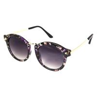 Marco Polo แว่นตากันแดด Betterfly Frame Edition (Unisex) รุ่น SMA025 - สีดำลายดอกไม้