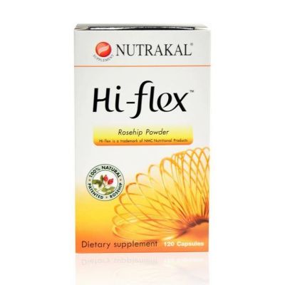 NUTRAKAL Hi-flex ลด อาการปวดข้อ ข้อเสื่อม (120 แคปซูล)