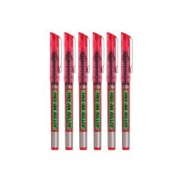 OHTO Pen JAPAN ปากกา ปากกาหมึกน้ำหัวเข็ม CFR-157NP 0.7 Red - 6 ด้าม