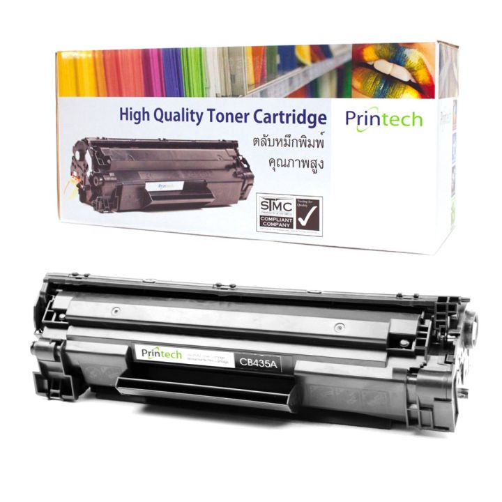 PRINTECH ตลับหมึกเลเซอร์ HP CB435A (35A) สำหรับเครื่องปริ้น Laserjet P1002/ P1003/ P1004/ P1005/ P1006/ P1009